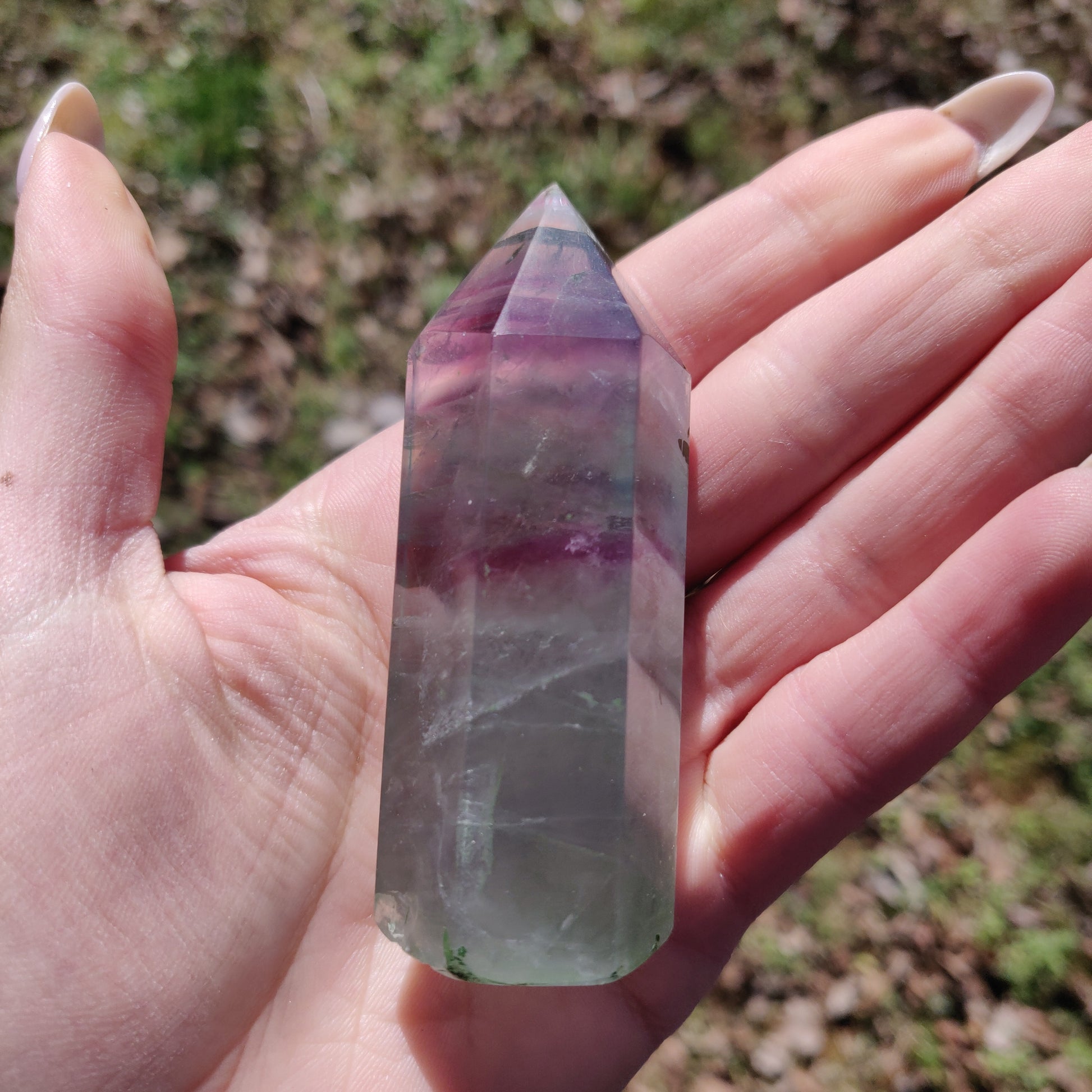Rainbow Fluorite Tower (#30) - Simply Affinity
