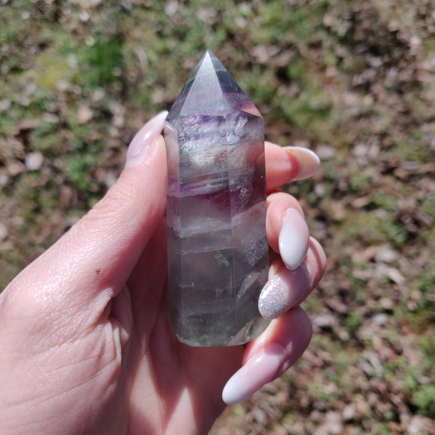 Rainbow Fluorite Tower (#30) - Simply Affinity
