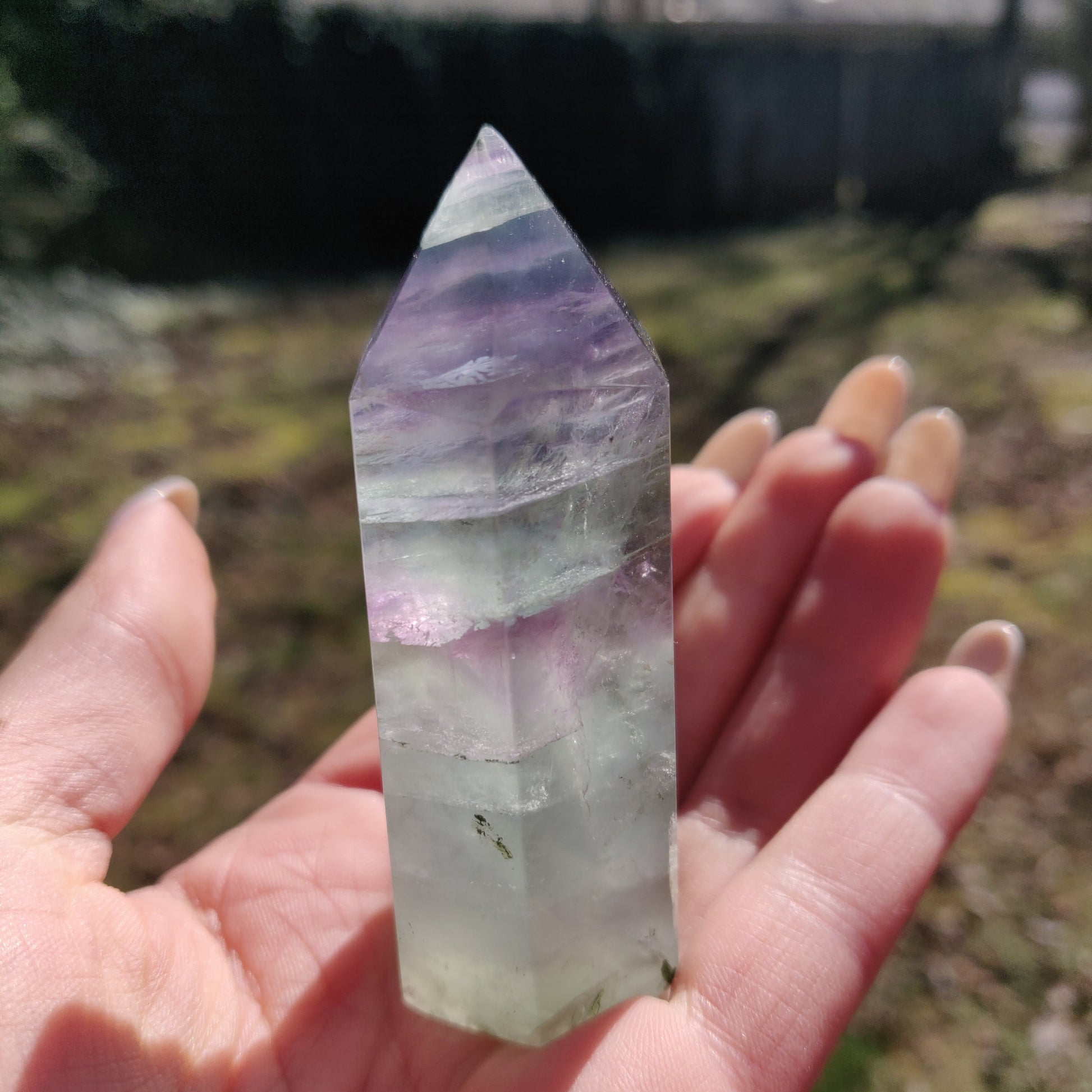 Rainbow Fluorite Tower (#30) - Simply Affinity
