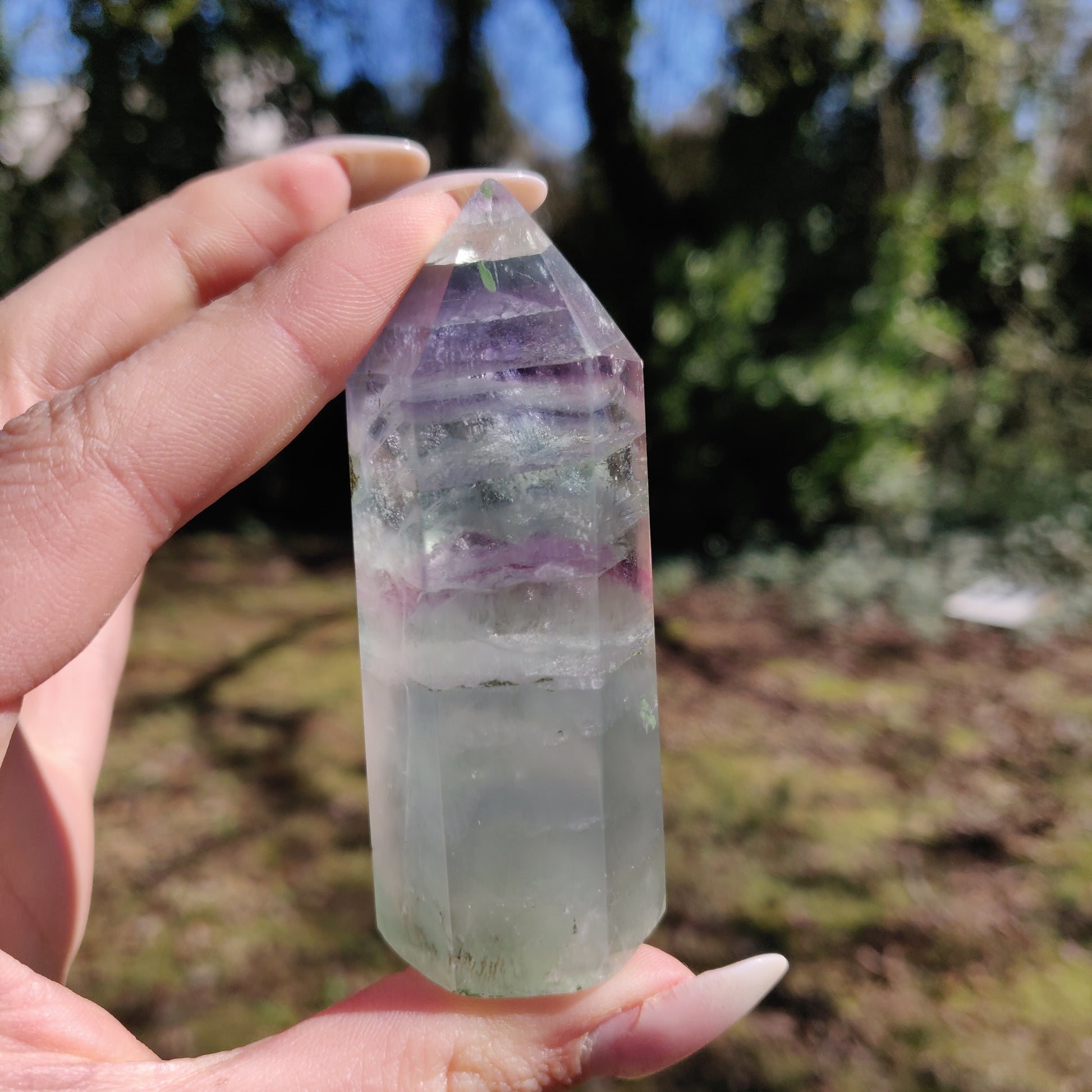 Rainbow Fluorite Tower (#30) - Simply Affinity