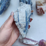 Blue Kyanite Specimen in Quartz (#6)