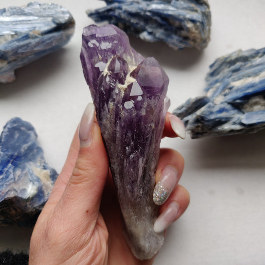 Bahia Amethyst Point, Amethyst Elestial Wand from Brazil (#1) - Simply Affinity