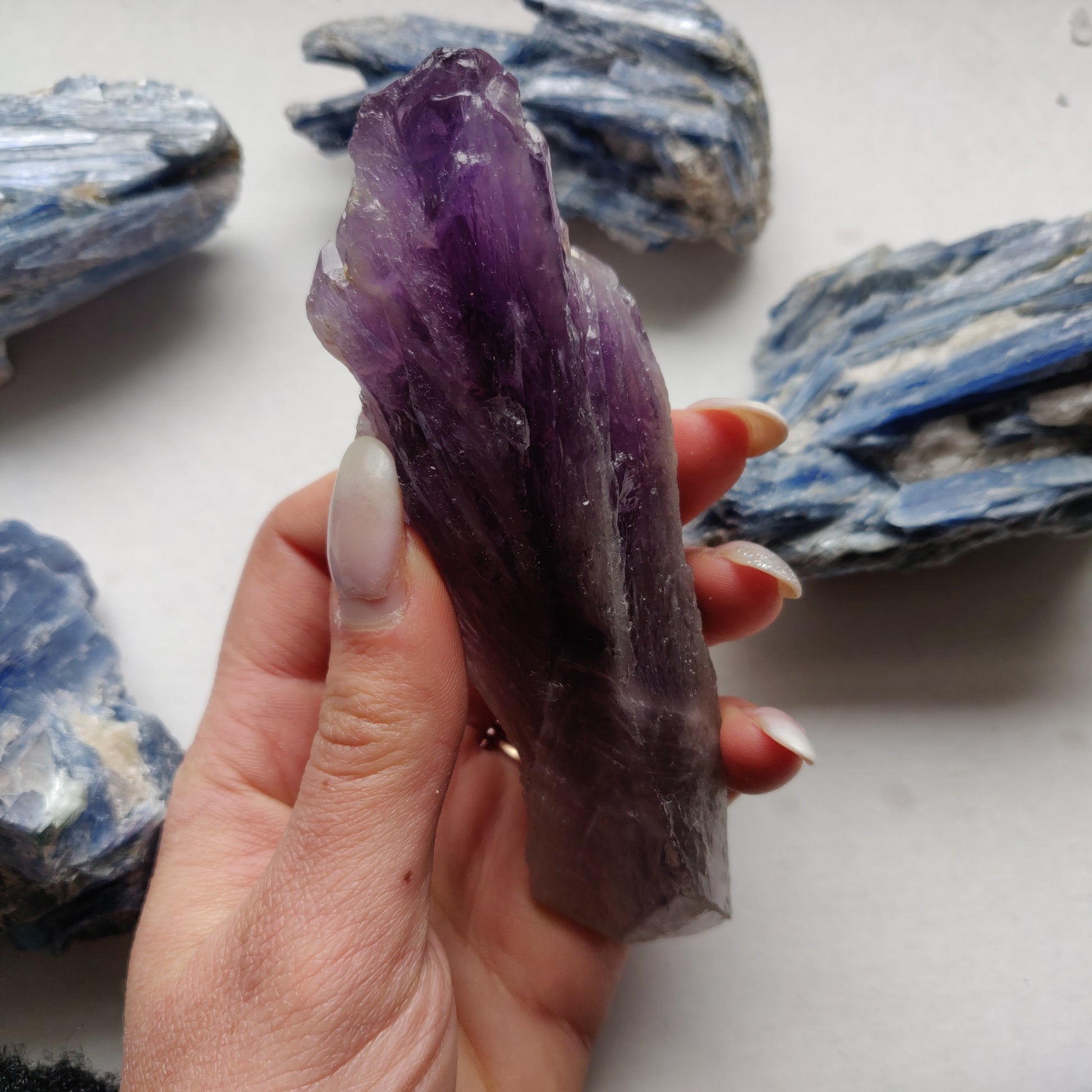 Bahia Amethyst Point, Amethyst Elestial Wand from Brazil (#1) - Simply Affinity