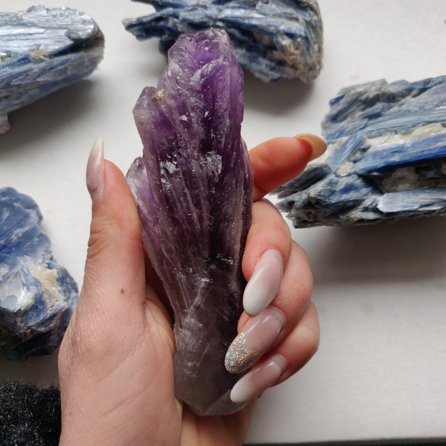 Bahia Amethyst Point, Amethyst Elestial Wand from Brazil (#1) - Simply Affinity
