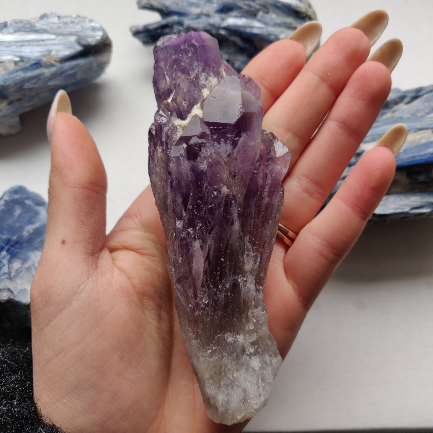 Bahia Amethyst Point, Amethyst Elestial Wand from Brazil (#1) - Simply Affinity