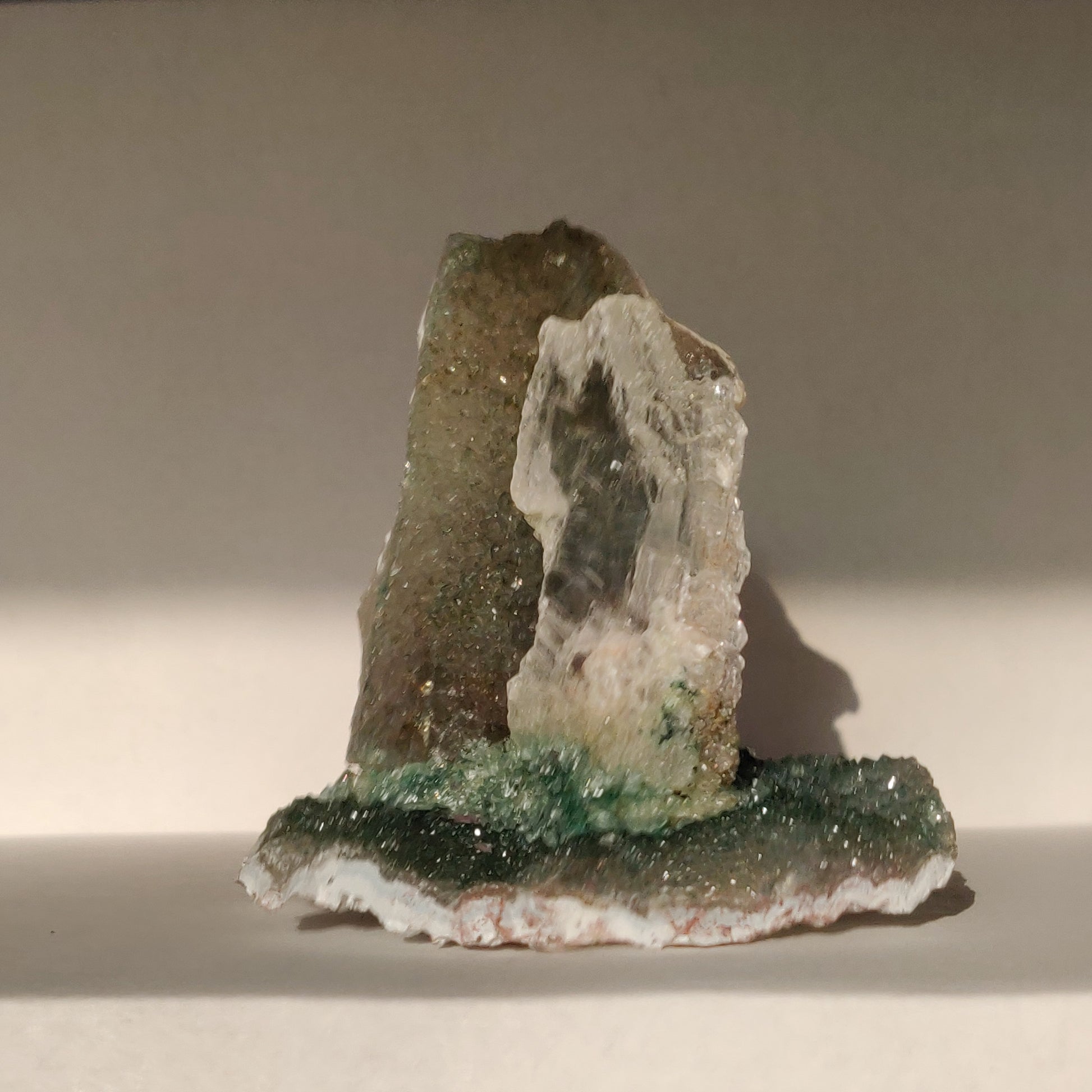 Amethyst & Selenite Sculpture (#1) - Simply Affinity