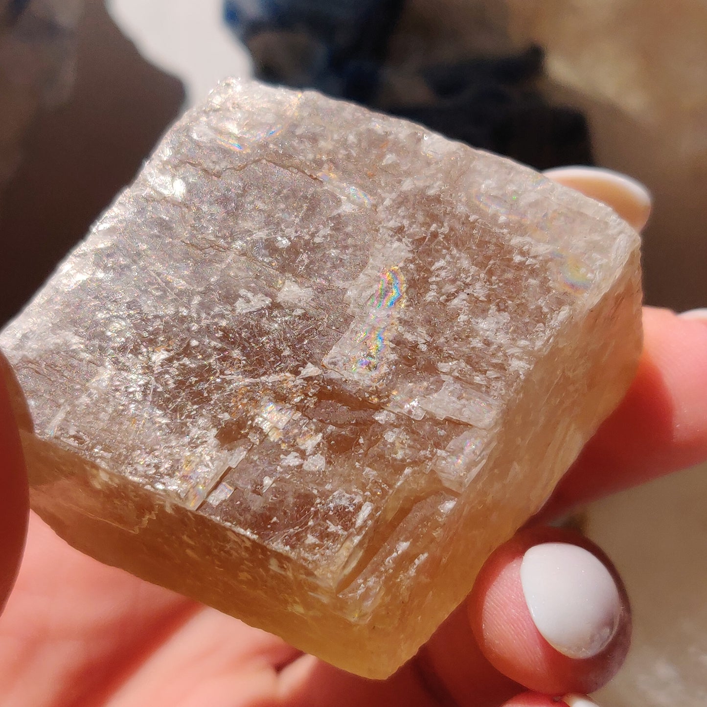 Honey Calcite (#1)