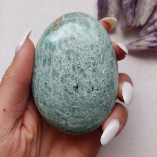 Amazonite Palm Stone (#16) - Simply Affinity