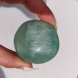 Fluorite Palm Stone (#8)