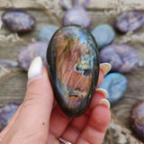 Labradorite Palm Stone (#206) - Simply Affinity