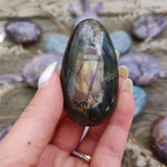 Labradorite Palm Stone (#206) - Simply Affinity