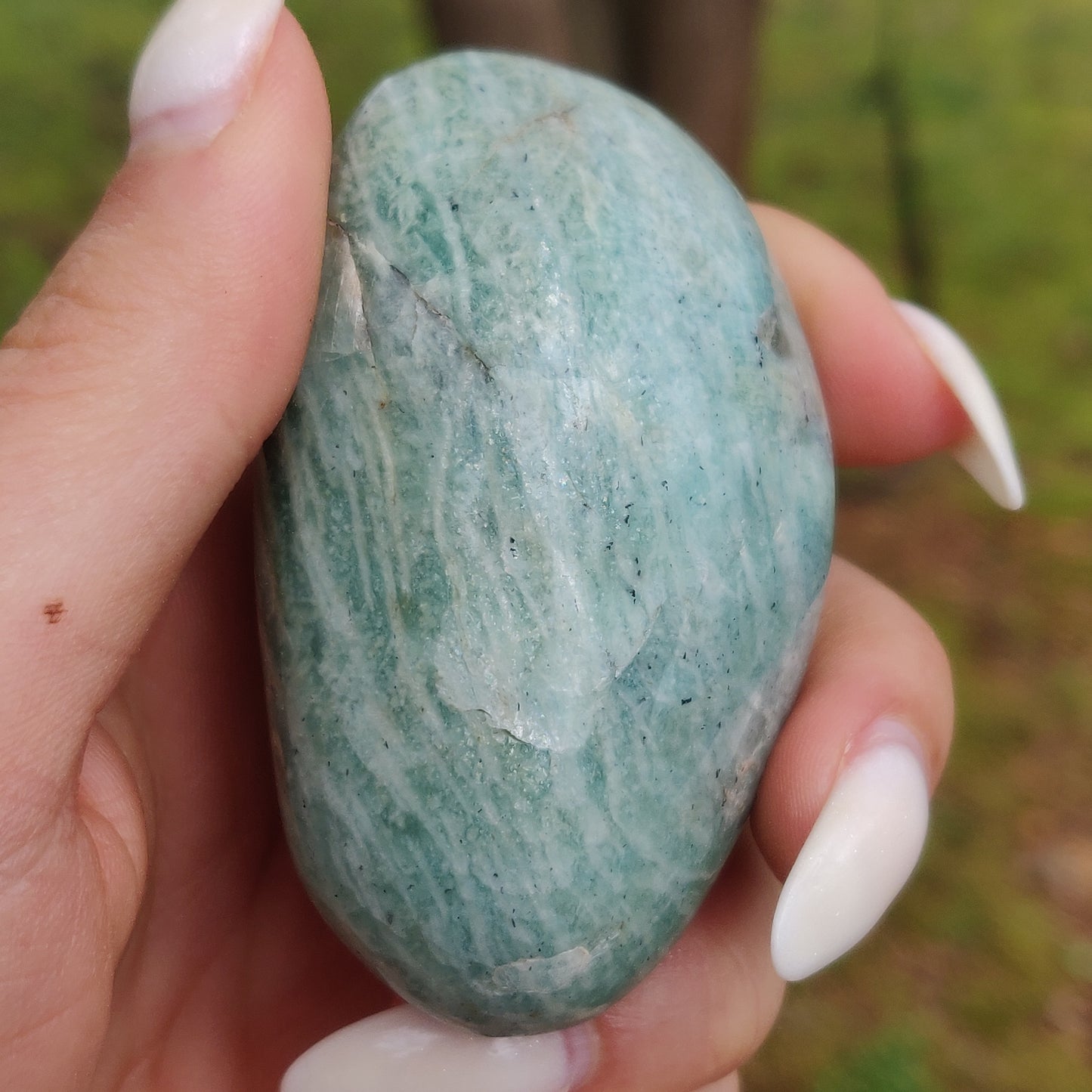Amazonite Palm Stone (#7) - Simply Affinity