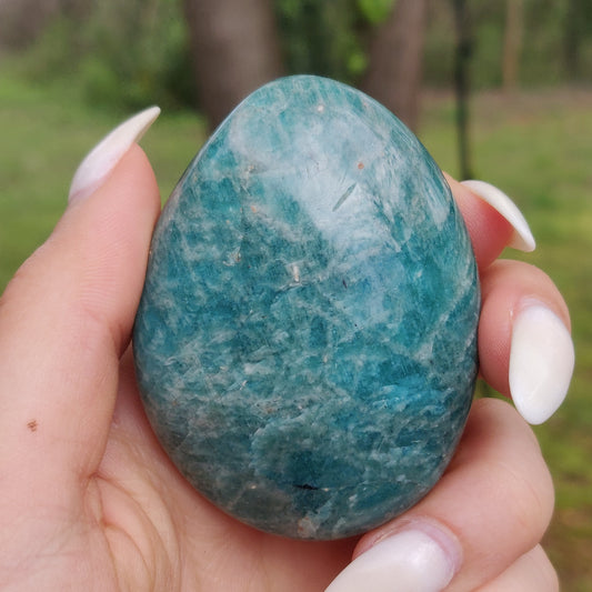 Amazonite Palm Stone (#8) - Simply Affinity