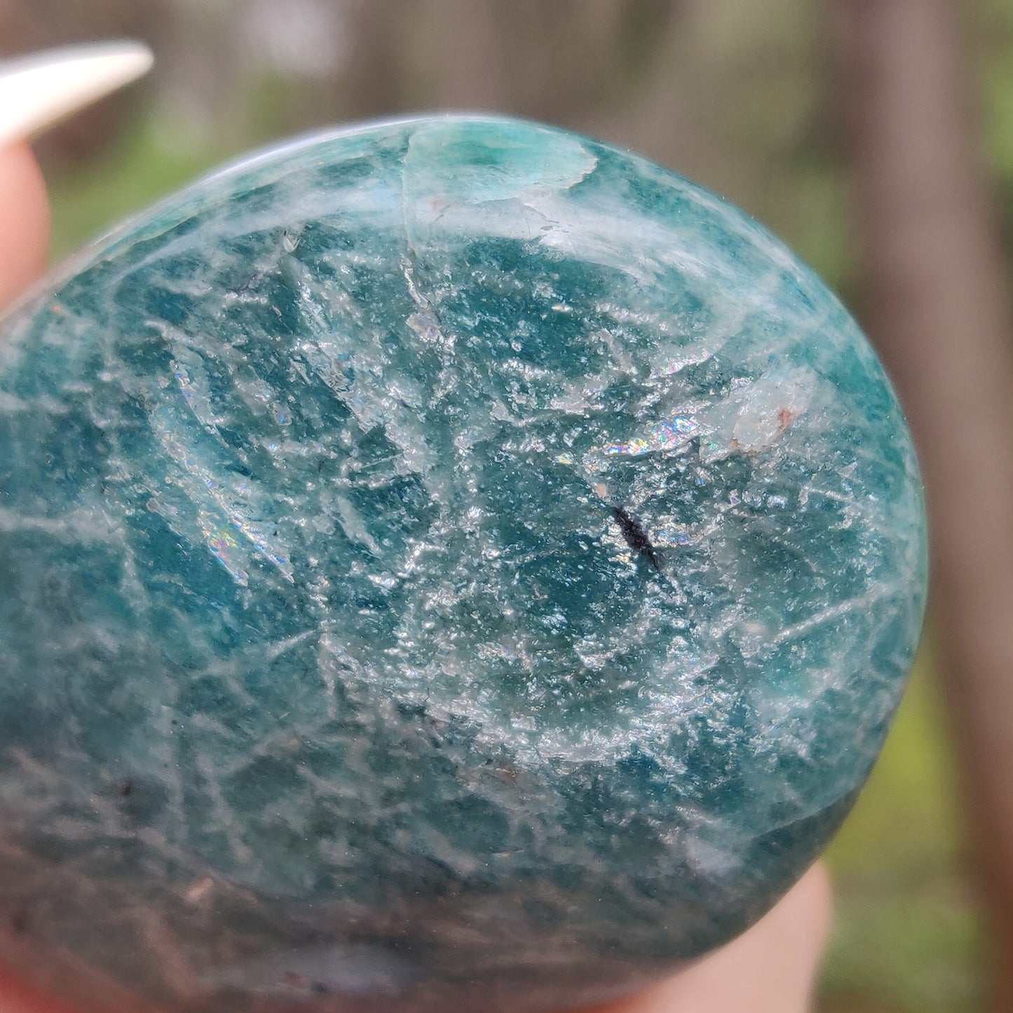 Amazonite Palm Stone (#8) - Simply Affinity