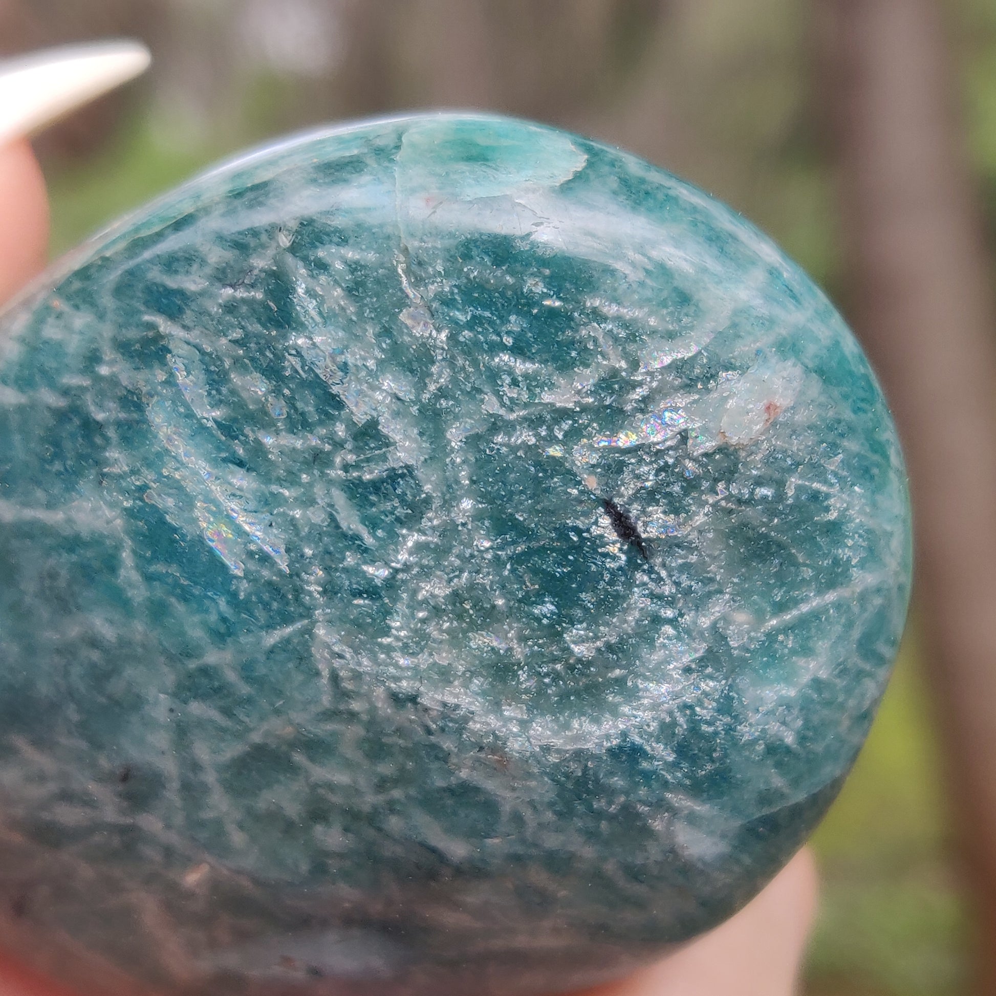 Amazonite Palm Stone (#8) - Simply Affinity