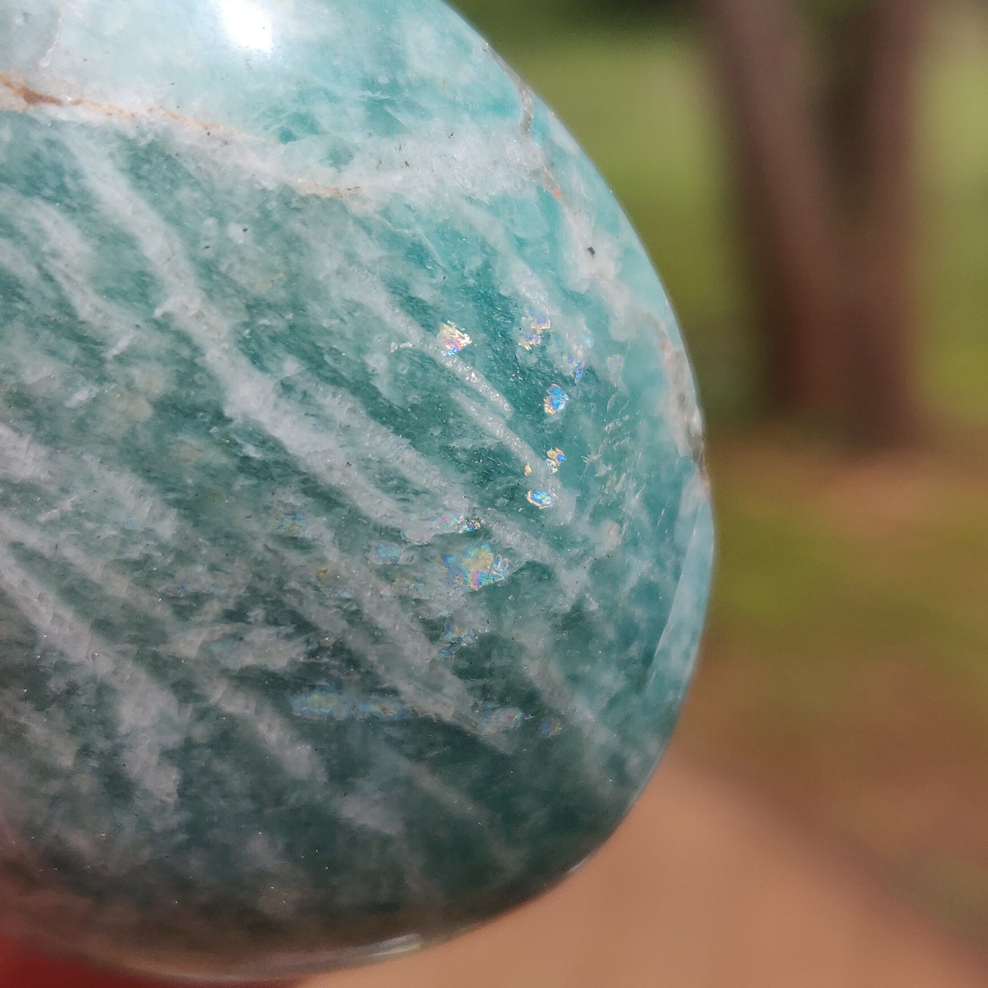 Amazonite Palm Stone (#9) - Simply Affinity