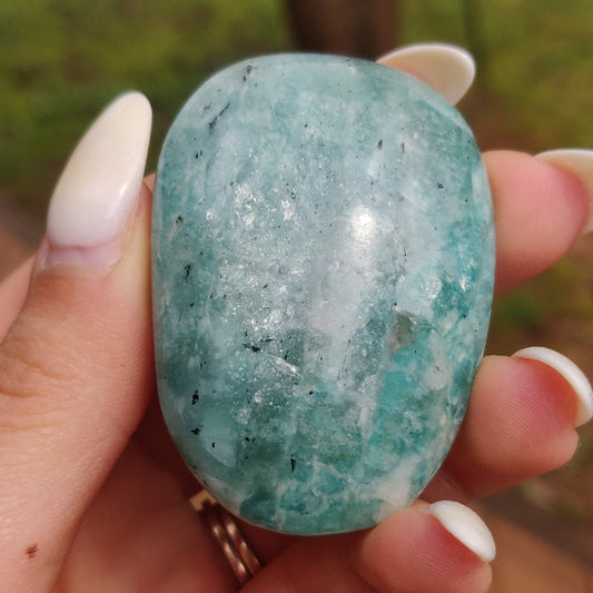 Amazonite Palm Stone (#12) - Simply Affinity