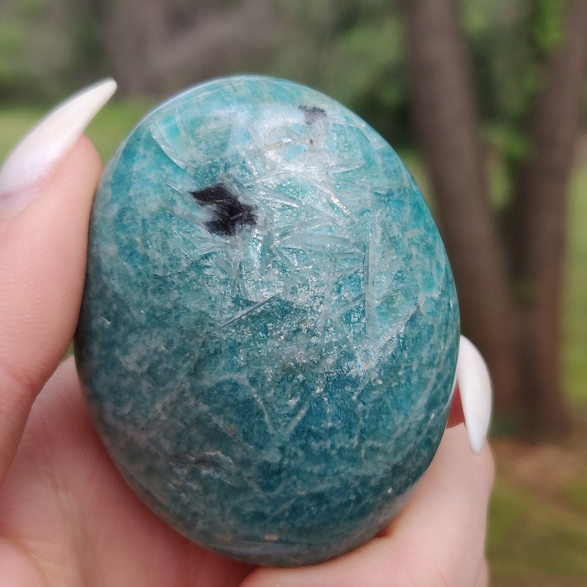 Amazonite Palm Stone (#18) - Simply Affinity