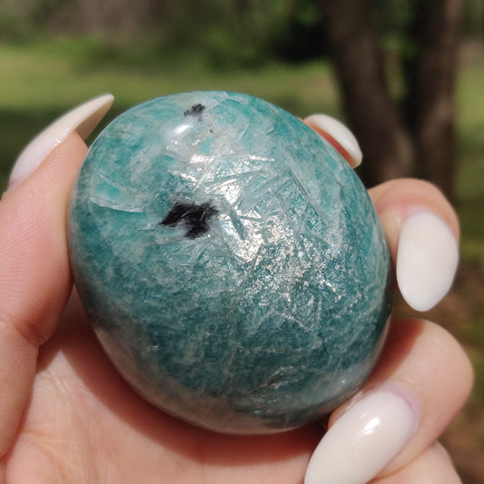 Amazonite Palm Stone (#18) - Simply Affinity