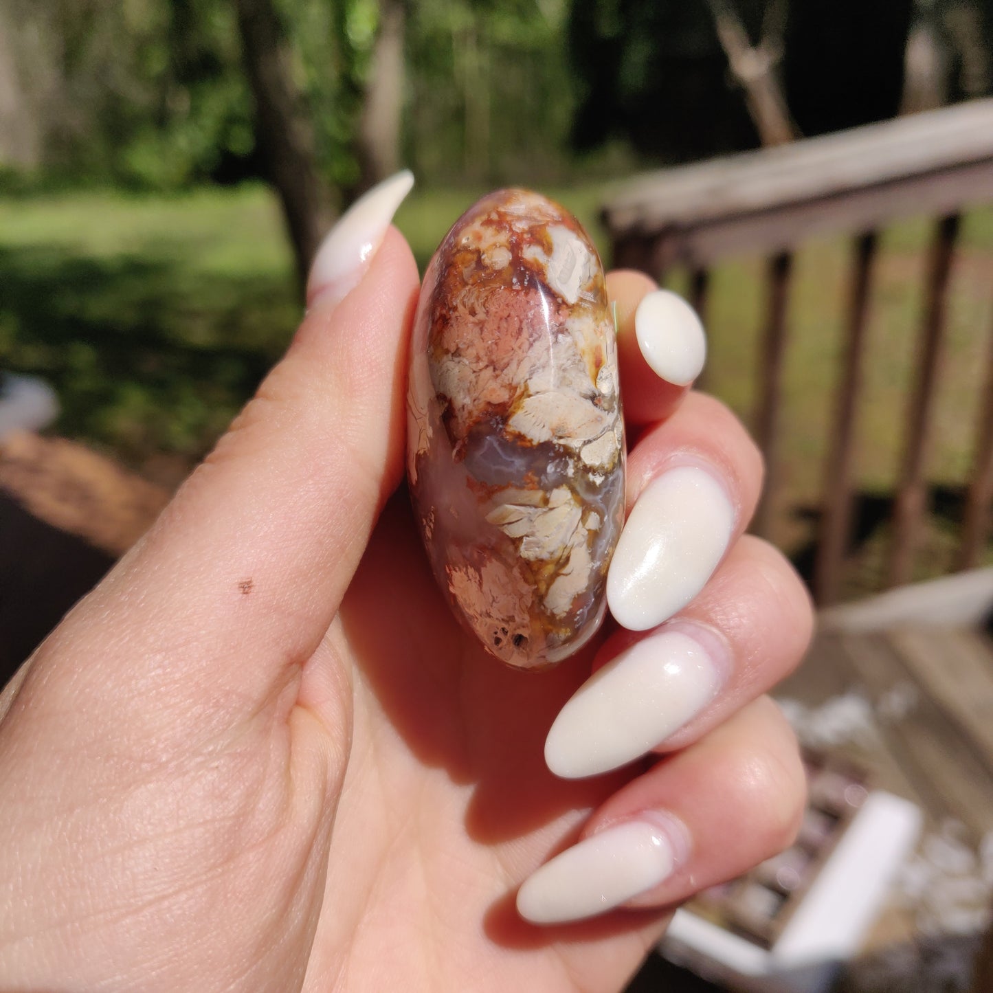 Ibis Jasper Palm Stone (#12)