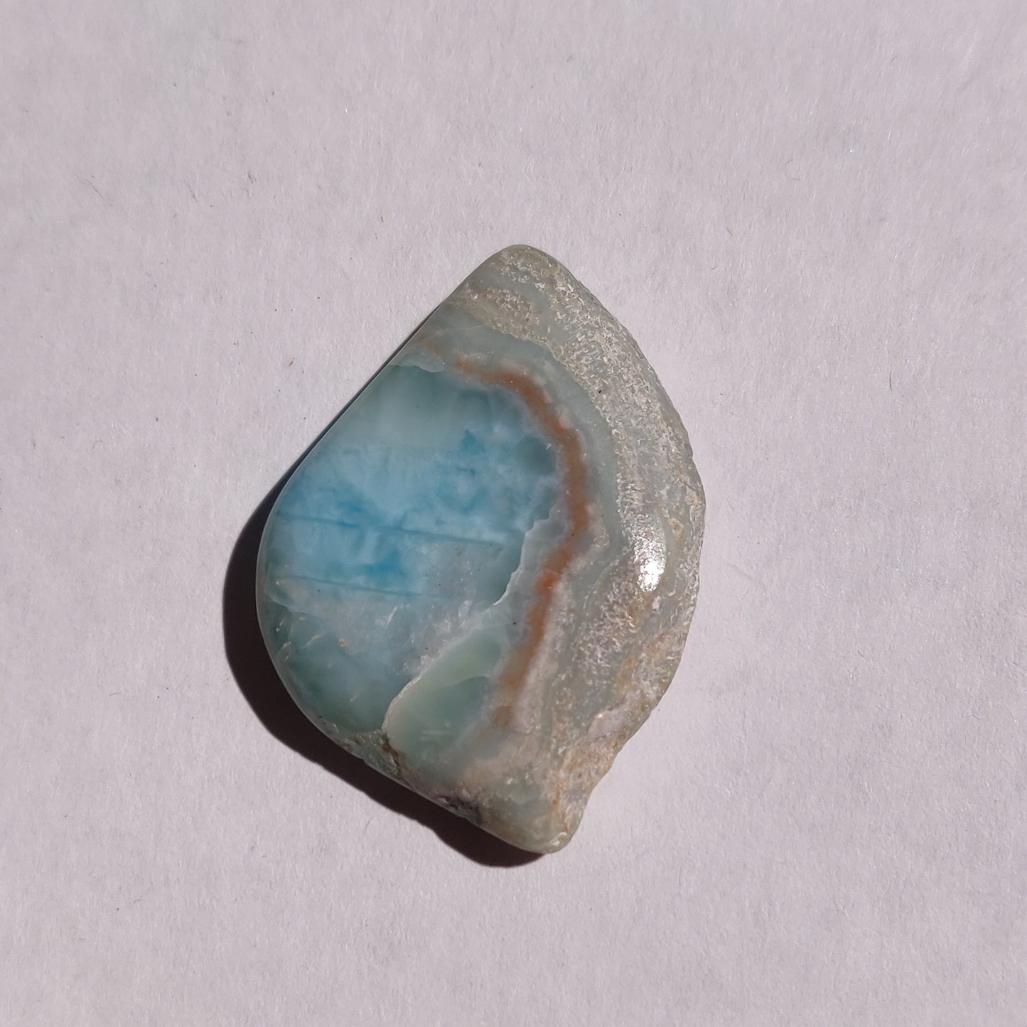 Polished Larimar Slab (#13)
