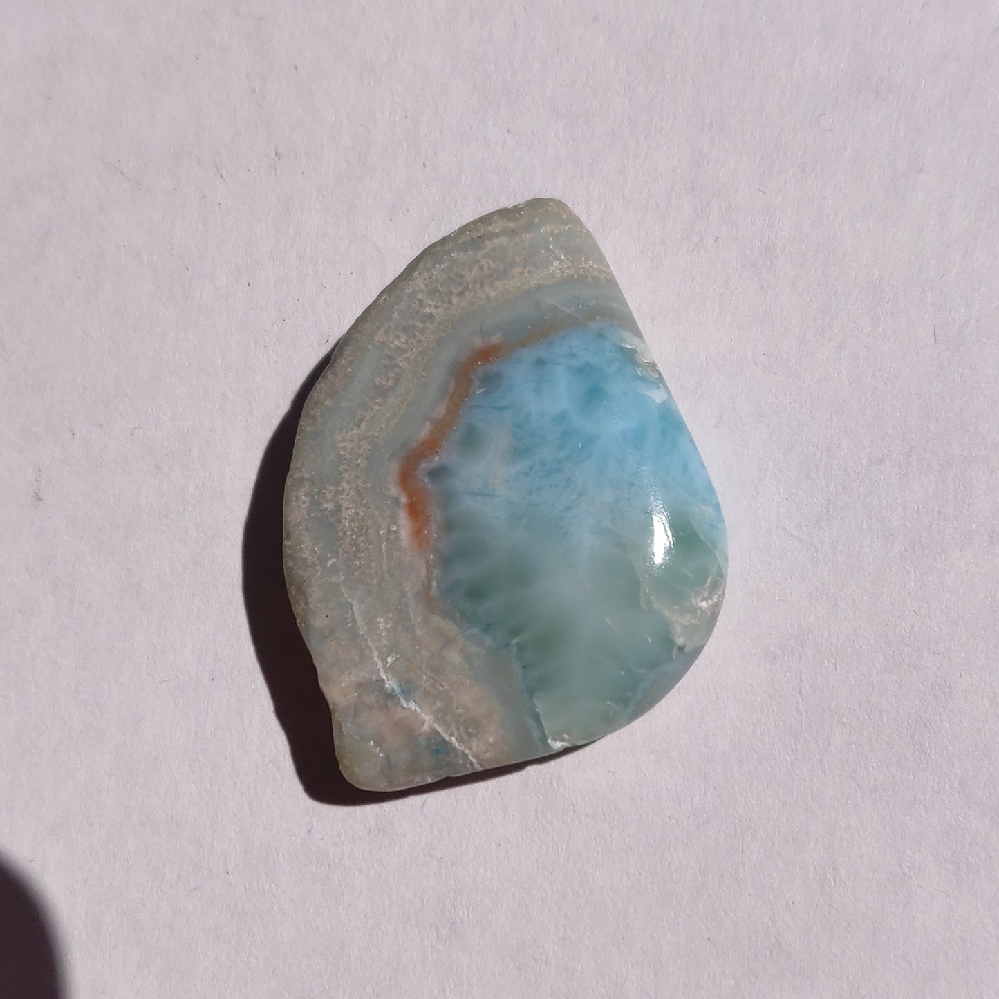 Polished Larimar Slab (#13)