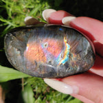 Labradorite Palm Stone (#214)