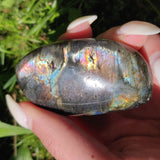 Labradorite Palm Stone (#214)