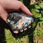 XL Labradorite Palm Stone (#201)