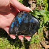 XL Labradorite Palm Stone (#201)