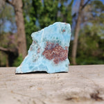 Self-Standing Polished Larimar Slab (#7)