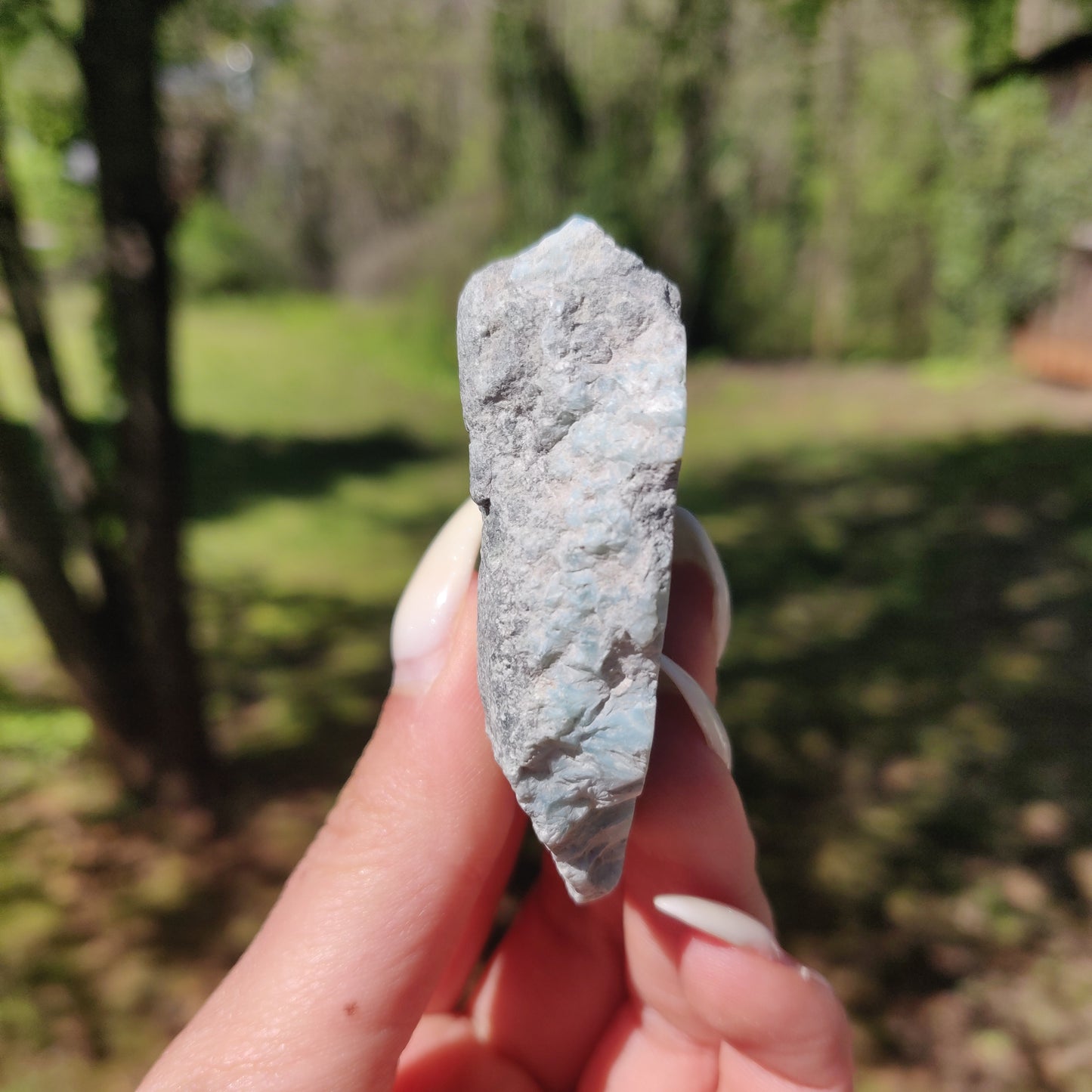 Polished Larimar Slab (#18)