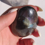Labradorite Palm Stone (#207)
