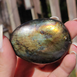 Labradorite Palm Stone (#207)