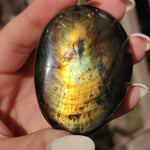 Labradorite Palm Stone (#207)