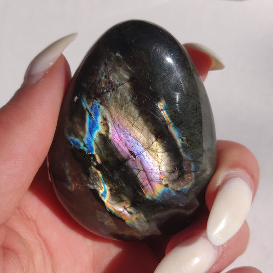 Labradorite Palm Stone (#209)