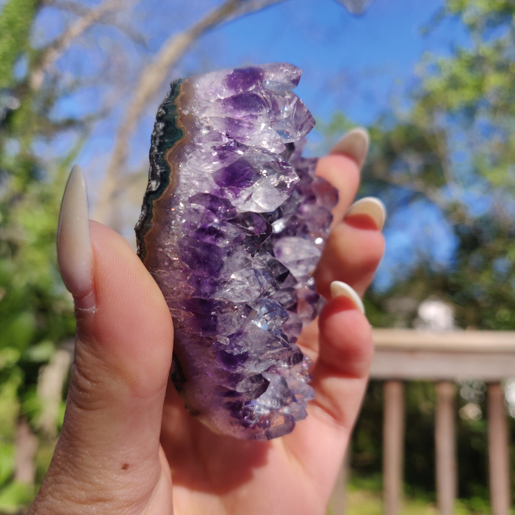 Amethyst Geode & Agate Heart (#24) - Simply Affinity