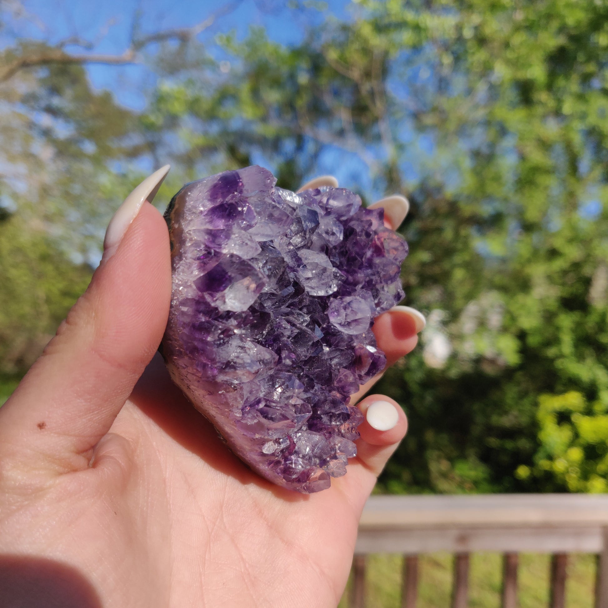 Amethyst Geode & Agate Heart (#24) - Simply Affinity