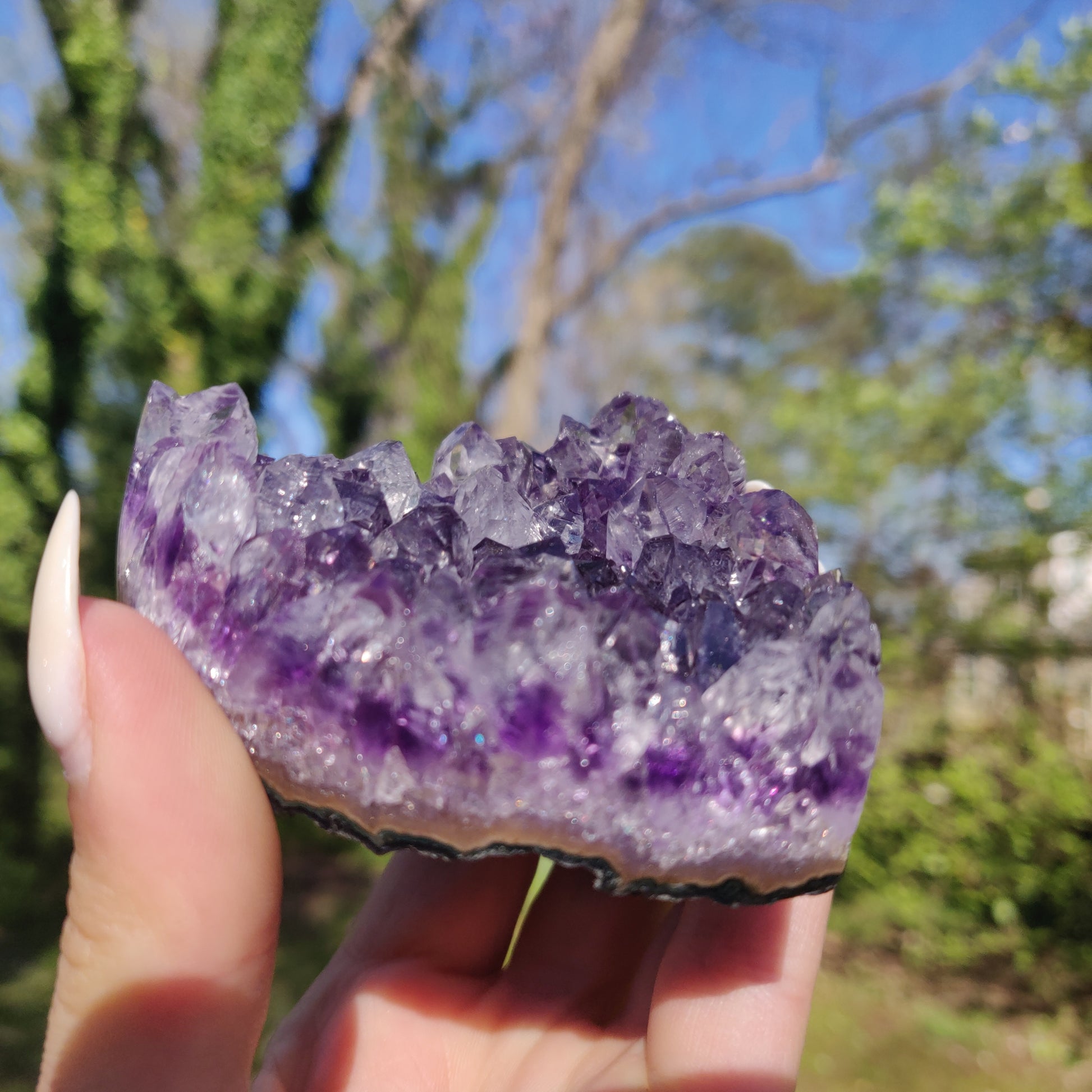 Amethyst Geode & Agate Heart (#24) - Simply Affinity