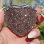 Amethyst Geode & Agate Heart (#23) - Simply Affinity