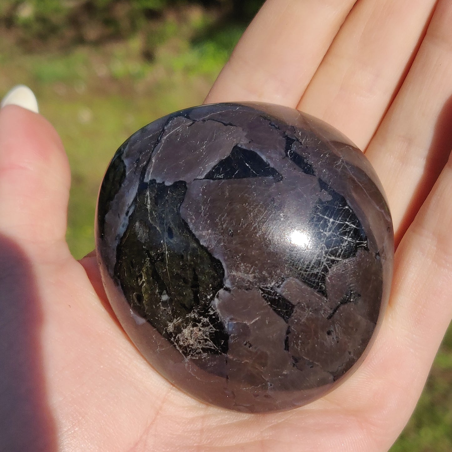 Mystic Merlinite Palm Stone (#5) - Simply Affinity