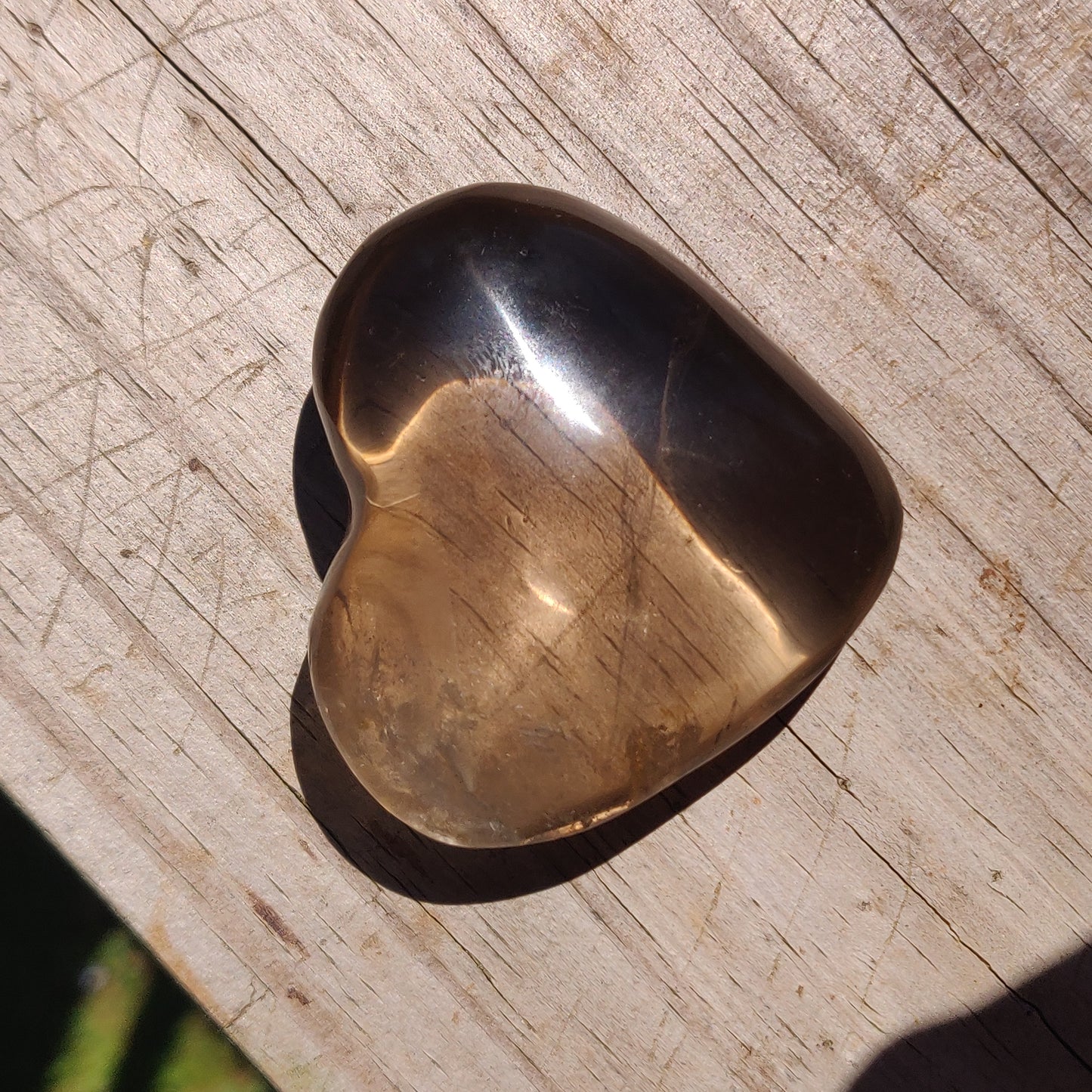 Smoky Quartz Heart (#5)