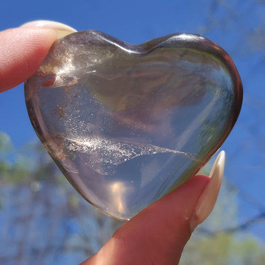 Smoky Quartz Heart (#5)