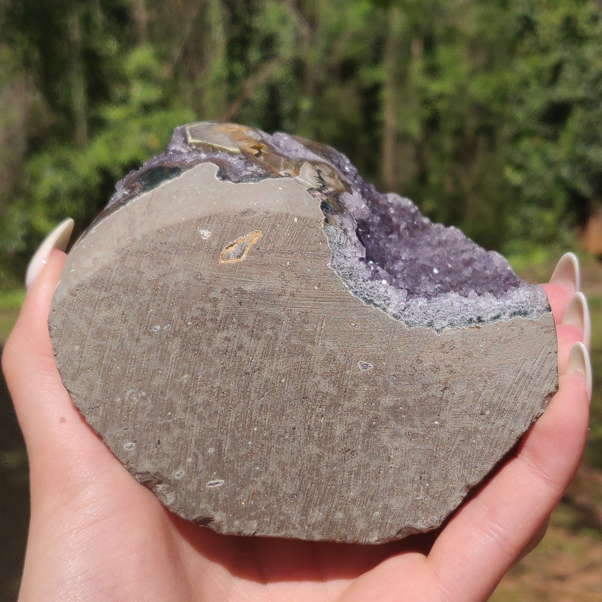Amethyst Geode Free Form, Polished (#10) - Simply Affinity