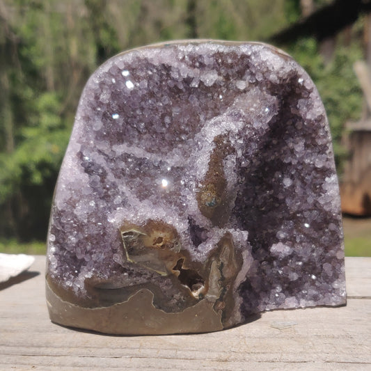Amethyst Geode Free Form, Polished (#10) - Simply Affinity