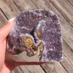 Amethyst Geode Free Form, Polished (#10) - Simply Affinity