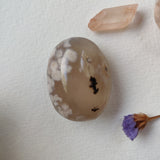 Flower Agate Pocket Stone(#7)