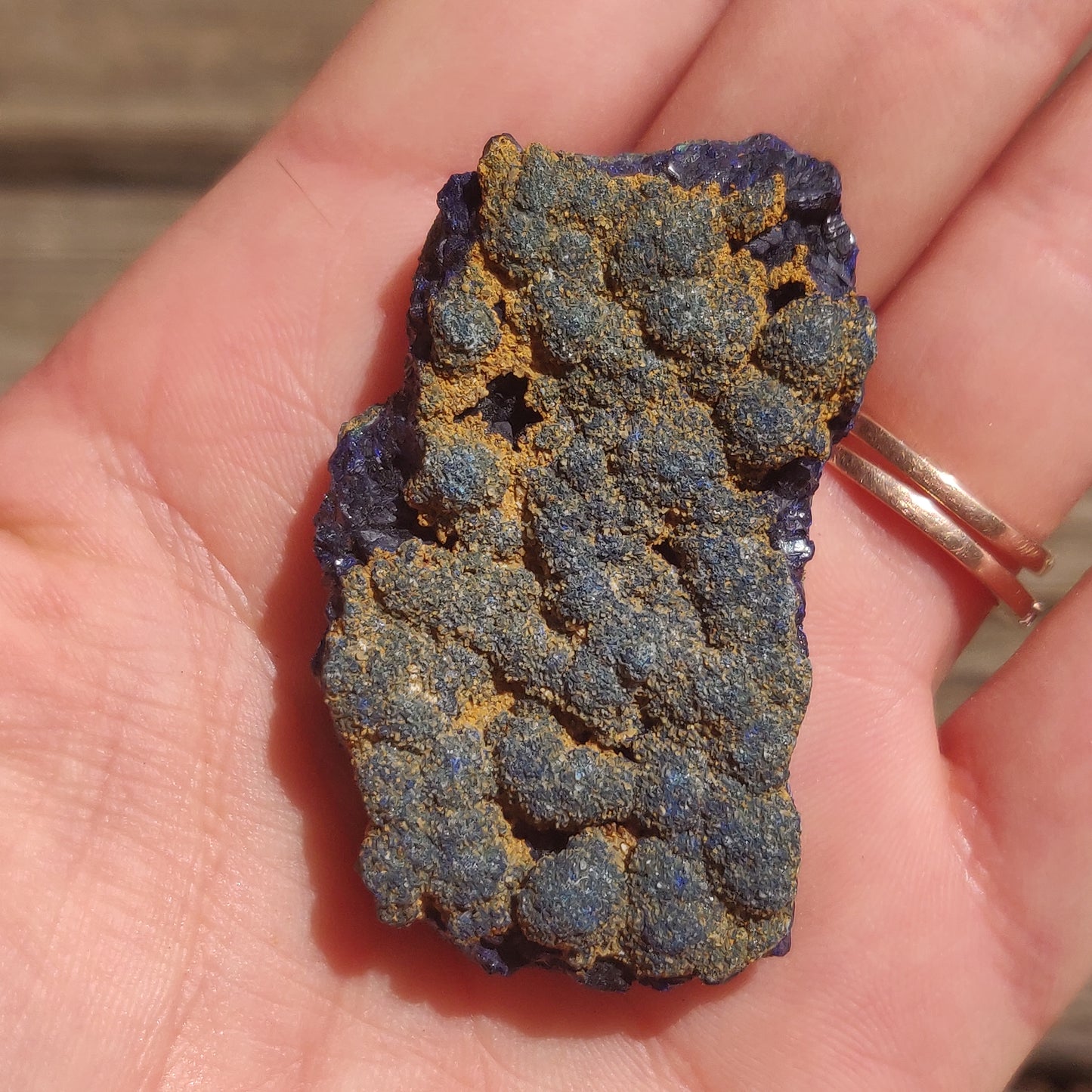 Raw Azurite with Malachite (#2)