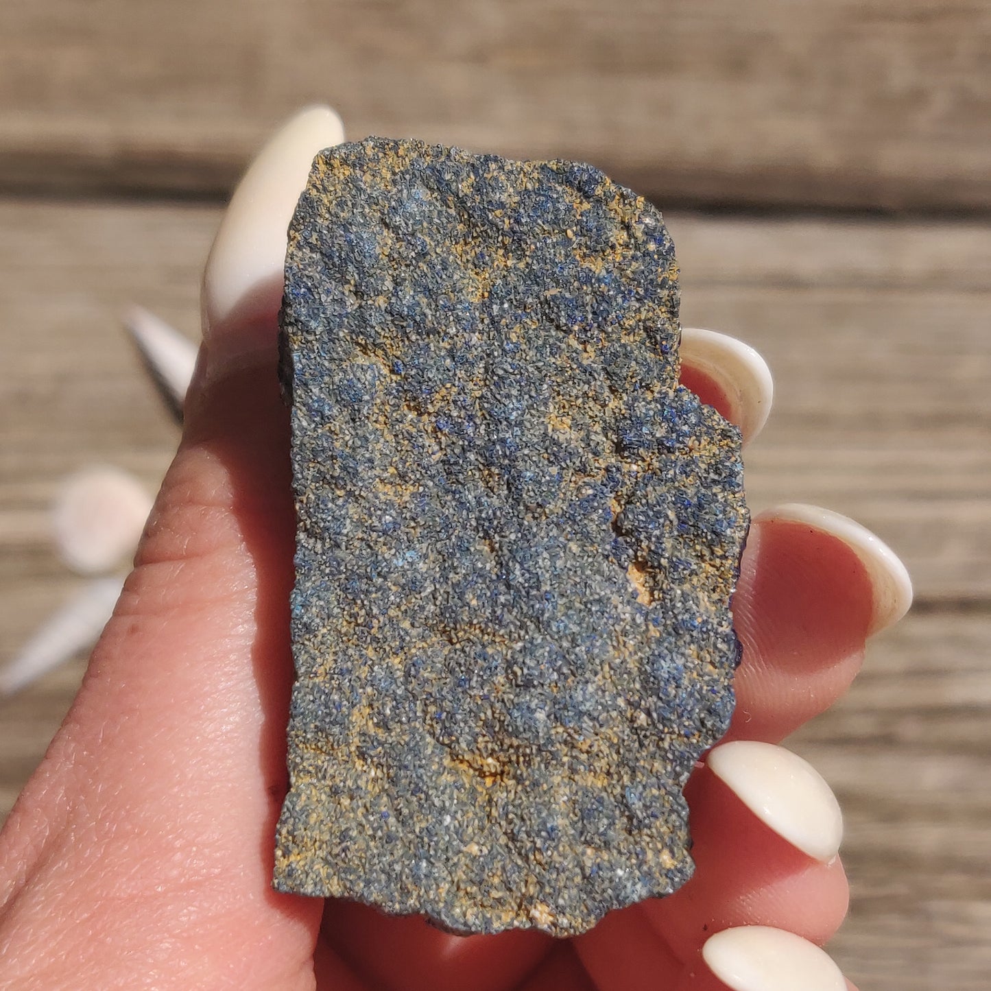 Raw Azurite with Malachite (#2)