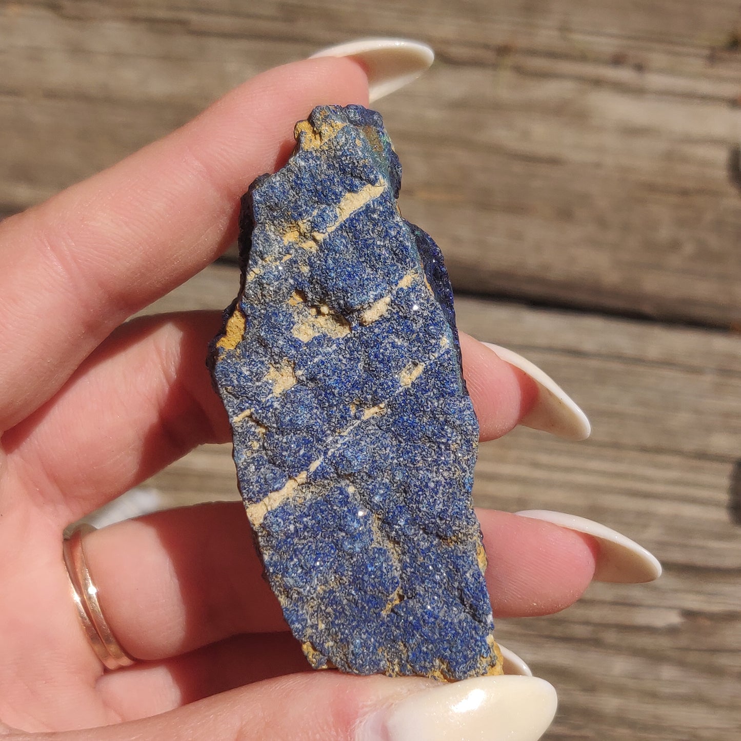 Raw Azurite with Malachite (#3)